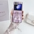 Недорогие Чехлы для Samsung-телефон Кейс для Назначение SSamsung Galaxy Z Flip 5 Z Flip 4 Z Flip 3 Кейс на заднюю панель с ремешком на запястье Защита от удара С сердцем ТПУ Металл Кожа PU