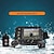 cheap Car DVR-2-Inch Waterproof Motorcycle High-Definition Camera DVR Motorcycle Driving Recorder Front and Rear CamerasBlack Night Vision Box
