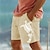 cheap Men&#039;s Graphic Shorts-3D Animal Print Men&#039;s Cotton Shorts Summer Hawaiian Shorts Beach Shorts Drawstring Elastic Waist Breathable Soft Short Casual Daily Holiday Streetwear