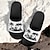 Χαμηλού Κόστους Ανδρικά υποδήματα-Ανδρικά Παντόφλες &amp; flip-flops Παντόφλες Παπούτσια εκτύπωσης Καθημερινό Στυλ Παραλίας Διακοπές PVC Αδιάβροχη Άνετο Αντιολισθητικό Λευκό Μπλε Καλοκαίρι
