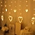cheap LED String Lights-LED String Light Love Curtain Confession Proposal Valentine&#039;s day Wedding Party Decoration Mr and Mrs Love Weeding Decor, Christmas Restaurant Hotel Window Decor String Lights