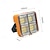 billiga Strålkastare-1 st led bärbar solarbetslampa, laddningsbart magnetiskt ljus, nödarbetslampa med 4 ljuslägen för strömavbrott, bilreparation, camping, byggarbetsplats
