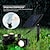 baratos Luzes Subaquáticas-Holofotes solares para lago, luzes submersíveis para lago com 3 lâmpadas, 18 leds, holofote de paisagem, luzes subaquáticas, ip68, à prova d&#039;água, luzes solares de jardim para lago, fonte de jardim,