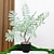 Недорогие Искусственные цветы и вазы-Искусственное растение в горшке с деревом жакаранда - реалистичная искусственная синяя жакаранда для декора дома и офиса