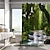 abordables Rideaux de Douche-Rideau de douche imprimé paysage d&#039;animaux de la forêt, avec crochet, moderne, en polyester usiné, imperméable, pour salle de bain