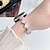 Χαμηλού Κόστους Ζώνες Apple Watch-Βραχιόλι κοσμήματος Συμβατό με Ζάντα ρολογιού Apple Watch 38mm 40mm 41mm 42mm 44mm 45mm 49mm Μεταλλικό κούμπωμα Ρυθμιζόμενο Αναπνέει κράμα Ανταλλακτικό λουράκι ρολογιού για iwatch Ultra 2 Series 9 8