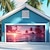 Χαμηλού Κόστους Πόρτα καλύμματα-καλοκαιρινές διακοπές στην παραλία υπαίθριο κάλυμμα πόρτας γκαράζ πανό όμορφο μεγάλο σκηνικό διακόσμηση για υπαίθρια γκαραζόπορτα διακόσμηση τοίχου σπιτιού εκδήλωση παρέλαση πάρτι