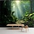 cheap Nature&amp;Landscape Wallpaper-Cool Wallpapers Forest Wallpaper Wall Mural Wall Sticker Covering Print Peel and Stick Removable Self Adhesive Secret Forest PVC / Vinyl Home Decor