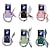 billige Samsung-etui-telefon Etui Til Samsung Galaxy Z Flip 5 Z Flip 4 Z Flip 3 for kvinner jente med håndleddsstropp Støtsikker TPU Metall PU lær