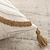levne Trendy polštáře-boho všívané dekorativní přehozený povlak na polštář bavlněný hnědý střapec pro domácí ložnici obývací pokoj