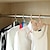cheap Home Storage &amp; Hooks-Folding Travel Clothes Hanger - Portable and Multi-Functional for Trips, Business Travel, with Clips for Versatile Use