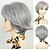 cheap Older Wigs-Short Ash Blonde Wigs for White Women Blonde Pixie Cut Wigs with Bangs Synthetic Short Hair Wig Blonde Light Brown Brown Dark Brown Gray