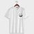 economico T-shirt 3D da Uomo-Per uomo Pop art Henley Altre stampe Esterno Strada Manica corta Abbigliamento Attivo Festività Giornaliero
