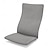 cheap IKEA Covers-POÄNG 1-Seat Armchair Cushion without Pillow Version Solid Color Quilted Fabric Slipcovers IKEA Series