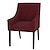 olcso IKEA Boríték-sakarias 100% pamut székhuzat karfákkal egyszínű steppelt slipcovers ikea sorozat