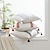 baratos Textured lance travesseiros-Linha estilo decorativo lance fronha vermelho bordado borla para jardim pátio quarto sala de estar sofá cadeira