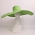 baratos Chapéu de Festa-chapéus de fibra bowler/chapéu cloche chapéu de balde chapéu de palha praia melbourne cup elegante &amp; boho luxuoso com capacete de cor pura