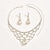 preiswerte Halsketten-Anhänger Halskette Diamantimitate Damen Kuschelig Romantisch Geometrisch Niedlich Tropfen Unregelmässig Modische Halsketten Für Weihnachten Täglich