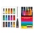 baratos Produtos Anti-Stress-Conjunto de canetas à base de água para pintura de pôster de 5m, caneta marcadora de grafite acrílica em caixa