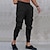 ieftine Pantaloni Sport-Bărbați Pantaloni Sport Jogger Pantaloni Cordon Talie elastică Manșetă Elastică Simplu Confort Sport exterior Zilnic Amestec Bumbac Modă Casual Negru Alb Micro-elastic