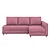 baratos IKEA Capas-capa de sofá-cama friheten com capas de cor sólida para armazenamento