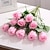 Недорогие Искусственные цветы и вазы-10 шт. цветы-имитаторы роз - креативные и практичные подарки на Рождество, День святого Валентина и День матери.