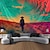 cheap Landscape Tapestry-Western Cow Man Hanging Tapestry Wall Art Large Tapestry Mural Decor Photograph Backdrop Blanket Curtain Home Bedroom Living Room Decoration