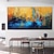 cheap Abstract Paintings-Hand painted Colorful Abstract Painting On Canvas Wall Art abstract painting for kids Room Decor Aesthetic Wall Painting Oversized wall Art painting for Dining Room Wall Decor Painting