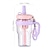 cheap Kitchen Utensils &amp; Gadgets-Stylish New Plastic Cup with Tea-Water Separation - Portable Handheld Cup for Home and Office, with Straw, Ideal for Fruit Tea, Capacity: 680ml