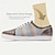 cheap Men&#039;s Sneakers-Men&#039;s Sneakers Dress Sneakers Leather Italian Full-Grain Cowhide Slip Resistant Lace-up Gray