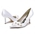 cheap Wedding Shoes-Women&#039;s Wedding Shoes Ladies Shoes Valentines Gifts White Shoes Wedding Party Valentine&#039;s Day Bridal Shoes Rhinestone Satin Flower Stiletto Pointed Toe Elegant Fashion Cute Satin Loafer White Ivory