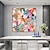 levne Květinové či botanické obrazy-ručně malované květiny olejomalba na plátně velké nástěnné umění abstraktní růžová květinová malba minimalistické umění zakázková malba obývací pokoj domácí výzdoba bez rámu