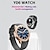 זול שעונים חכמים-YD6 שעון חכם 1.39 אִינְטשׁ חכמים שעונים Blootooth מד צעדים מזכיר שיחות עוקב כושר מותאם ל אנדרואיד iOS נשים גברים המתנה ארוכה שיחות ללא מגע יד עמיד במים IP 67 מארז שעון 47 מ&quot;מ