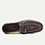 halpa Miesten loaferit ja nauhattomat kengät-miesten loafers musta vaaleanpunainen nahka vintage krokotiili kuvio