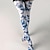 preiswerte Socken9-Damen Strumpfhose Geschenk Täglich Blume Polyester Acrylfasern Brautkleider schlicht Bohemien / unkonventionell Lässig / Alltäglich 1 Paar