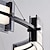 abordables Lámparas de araña-Luz colgante LED 62 cm Anillo de 1 luz Diseño circular Vidrio de metal regulable Lámpara colgante de dormitorio de comedor de estilo moderno lujoso solo regulable con control remoto
