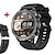billiga Smarta armband-696 DK67 Smart klocka 1.53 tum Smart armband Smartwatch Blåtand Temperaturövervakning Stegräknare Samtalspåminnelse Kompatibel med Android iOS Herr Handsfreesamtal Meddelandepåminnelse Kamerakontroll