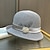 cheap Fascinators-Fascinators Hats Headwear Acrylic / Cotton Bowler / Cloche Hat Bucket Hat Straw Hat Casual Holiday Elegant Vintage With Rhinestone Bows Headpiece Headwear