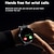 Недорогие Умные браслеты-696 V13PRO Умные часы 1.8 дюймовый Умный браслет Bluetooth Педометр Напоминание о звонке Датчик для отслеживания сна Совместим с Android iOS Мужчины