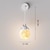 Недорогие настенные светильники-светодиодный настенный светильник с 1 головкой, теплый белый свет, 15 см, материал из металлической смолы, для интерьера, современный, милый, мечтательный, сказочный, для гостиной, спальни, 85-265 В