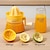 halpa Vihannes- ja hedelmävälineet-tilaa säästävä sitrushedelmien mehupuristin - helppo manuaalinen käyttö ja tarkka mitta, täydellinen sitruunalle, appelsiinille &amp; lisää