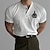 cheap Men&#039;s Henley T Shirt-Graphic Fashion Designer Comfortable Men&#039;s 3D Print Henley Shirt Daily T shirt White Short Sleeve Henley Shirt Summer Clothing Apparel S M L XL XXL 3XL