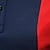cheap Classic Polo-Men&#039;s Golf Shirt Golf Polo Work Casual Lapel Short Sleeve Basic Modern Color Block Patchwork Button Spring &amp; Summer Regular Fit White Navy Blue Golf Shirt