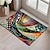 abordables Portes-Juin Mois de la Fierté Mois de la Fierté LGBTQ LGBT Tapis de Bienvenue Pointillisme Arc-en-ciel Tapis de Cuisine Tapis de Sol Tapis Antidérapant Tapis de Zone Tapis Imperméable Tapis Intérieur