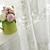 Недорогие Тюли-Одна панель, марлевая занавеска в европейском стиле с вышивкой, полупрозрачная оконная ширма для гостиной, спальни, столовой