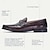 Χαμηλού Κόστους Ανδρικά Φορετά &amp; Μοκασίνια-ανδρικά loafers διάτρητο καφέ δερμάτινο gunmetal horsebit