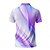 baratos polos de botões masculinos-Linear Homens Casual 3D Camiseta Polo Rua Diário Feriado Poliéster Manga Curta Aberto para a Lateral Camisas polo Azul Roxo Claro Primavera Verão S M L Micro-Elástica pólo de lapela