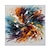 levne Abstraktní malby-ruční olejomalba plátno nástěnné umění dekorace moderní abstraktní barevné pro domácí výzdobu válcované bezrámové nenatažené malování