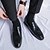 cheap Men&#039;s Slip-ons &amp; Loafers-Men&#039;s Loafers &amp; Slip-Ons Dress Shoes Penny Loafers Walking Vintage Business British Gentleman Daily PU Comfortable Black Blue Brown Spring