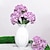 cheap Artificial Flowers &amp; Vases-Realistic Artificial Hydrangea Branch for Home or Office Decor